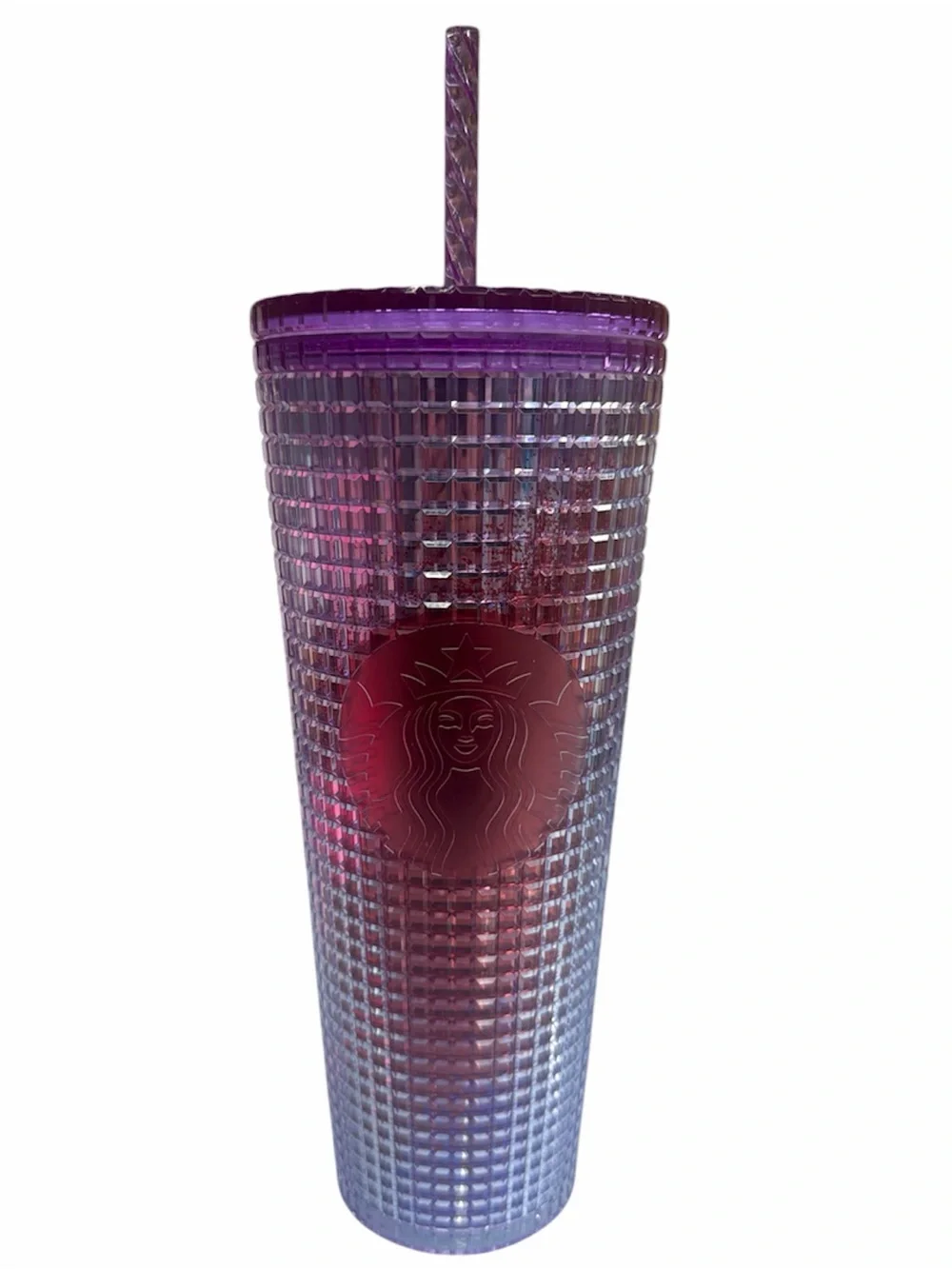 Starbucks Summer 2021 Purple and Reddish-Pink 24oz